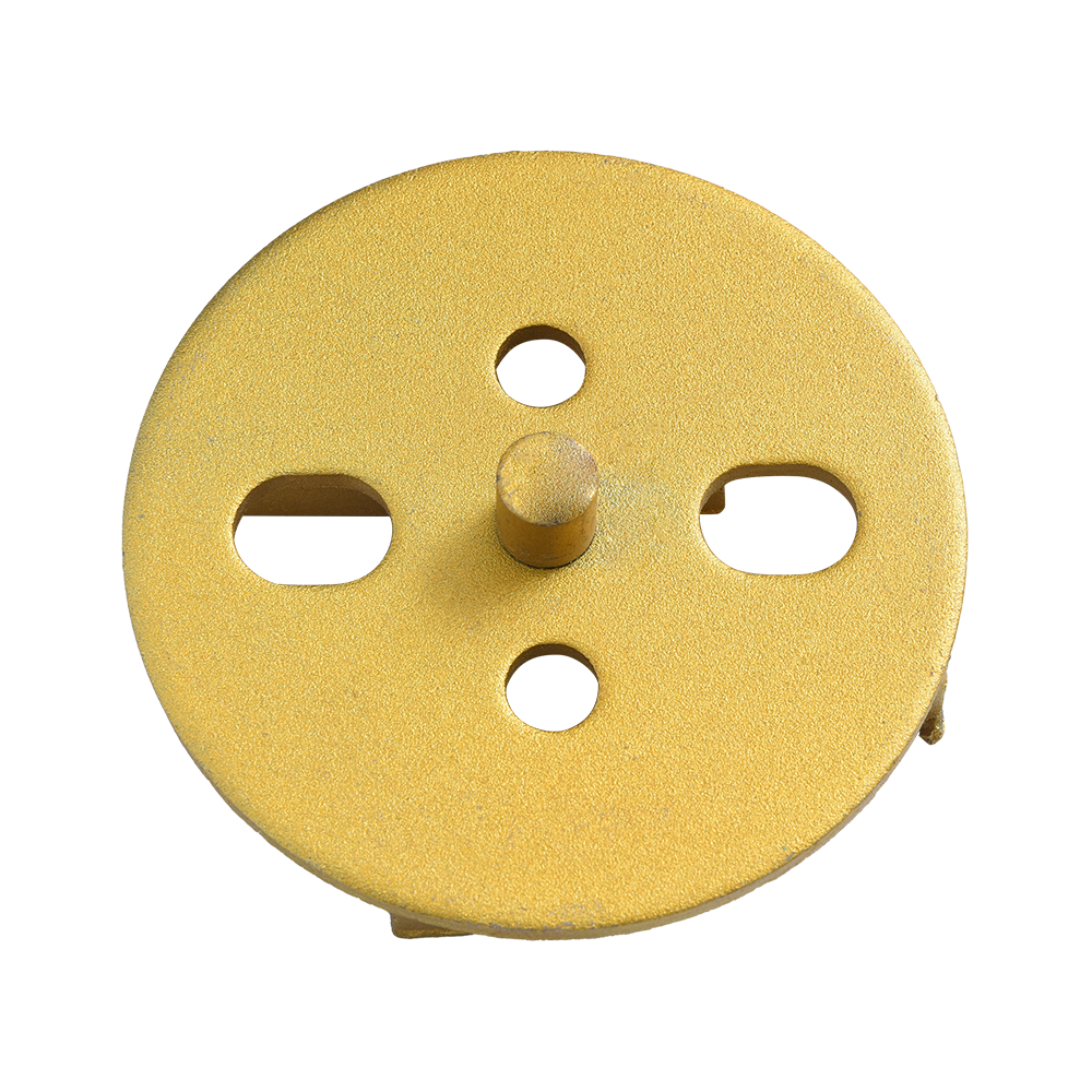 #120 Lima lubang biasa dan empat gigi (dengan kolom) kepala pemotong berlian