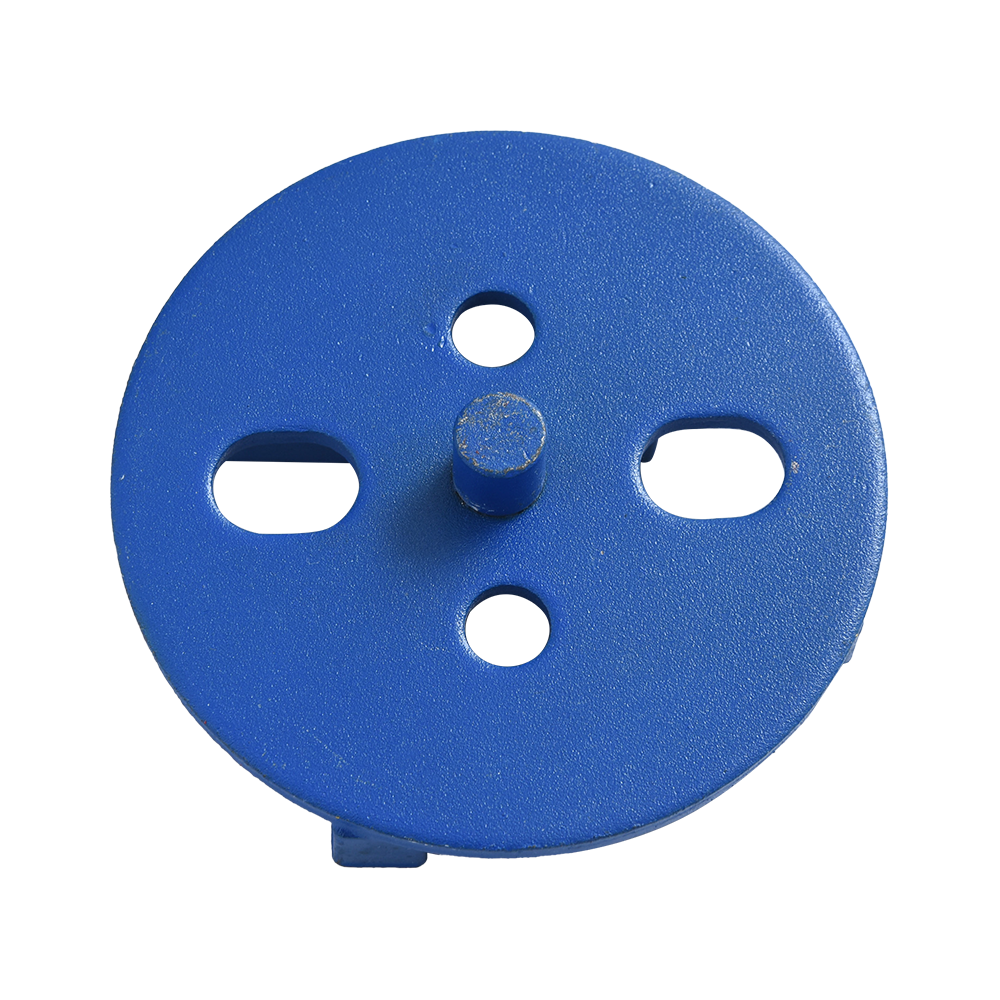 #50 Lima Lubang Biasa dan Empat Gigi (Dengan Kolom) Lantai Kepala Pemotong Berlian